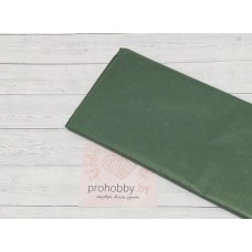 Бумага тишью, цвет тёмно-зеленый №555